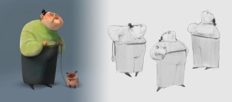 Character Design Set on Behance Character Design Set