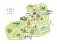 전남대학교 걷기 길 일러스트 지도 :: Behance 전남대학교 걷기 길 일러스트 지도 - KIM YeonHee