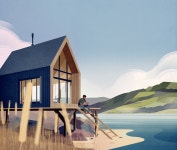 Dream Cabin 2 - Personal work :: Behance Dream Cabin 2 - Personal work