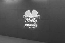 Logo_Melly_Presents :: Behance Logo_Melly_Presents