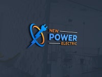 New Power Electric Logo on Behance New Power Electric Logo