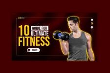 Fitness You-Tube Thumbnail Design :: Behance Fitness You-Tube Thumbnail Design