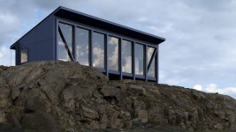 Icelandic dream cabin | Prefab House :: Behance Icelandic dream cabin | Prefab House - Konrad Wójcik