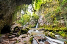 The River Gorge (Three Waterfalls) :: Behance The River Gorge (Three Waterfalls) - The WanderingSoul