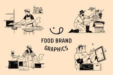 Art of Taste: Food Brand Illustrations :: Behance Art of Taste: Food Brand Illustrations