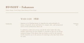 BY•NOFF – Fukanzen S/S Collection 2017 on Behance BY•NOFF – Fukanzen S/S Collection 2017