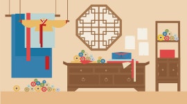 Hanbok room :: Behance Hanbok room - Sunhee Park