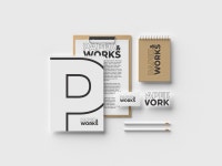 BRANDING PAPER&WORKS on Behance BRANDING PAPER&WORKS