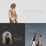COTTON | e-commerce :: Behance COTTON | e-commerce - Iulia Larina