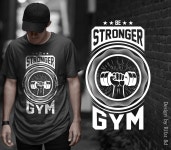 GYM T-SHIRT DESIGN on Behance GYM T-SHIRT DESIGN