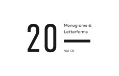 20 Monograms & Letterforms. Vol. 01 :: Behance 20 Monograms & Letterforms. Vol. 01