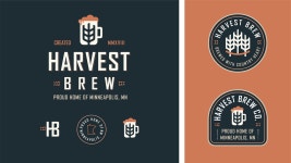Harvest Brew on Behance Harvest Brew