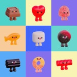 Sweet Friends :: Behance Sweet Friends - Rebecca Tell