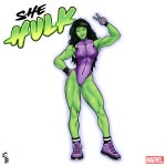 She-Hulk :: Behance She-Hulk - carbon based creative design