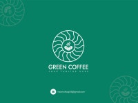 Green Coffee Brand Logo design on Behance Green Coffee Brand Logo design