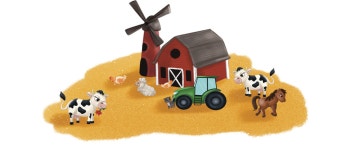 The Apple of my Eye Goes to the Farm. Book Illustration on Behance The Apple of my Eye Goes to the Farm. Book Illustration