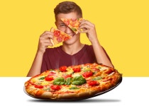 Nossa Pizza Delivery - Logo & Identidade visual :: Behance Nossa Pizza Delivery - Logo & Identidade visual