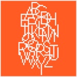 AGPX - pixel typeface :: Behance AGPX - pixel typeface