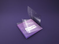 Transparent book cover on Behance Transparent book cover