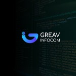 Greav Infocom IT company Branding on Behance Greav Infocom IT company Branding