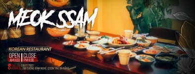 Meok Ssam banner :: Behance Meok Ssam banner - Phucc .