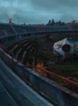 Abandoned stadium on Behance Abandoned stadium