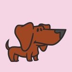 Dachshund Art 이미지 :: 사진, 비디오, 로고, 일러스트레이션 및 브랜딩 :: Behance