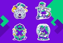 X3 Stickers - SX3 TV Channel | Behance X3 Stickers - SX3 TV Channel