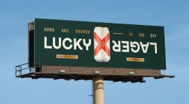 Lucky Lager (12) | Images :: Behance Lucky Lager - Hatch Design