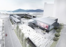 진해문화센터 및 도서관 :: Behance 진해문화센터 및 도서관 - eSou Architects