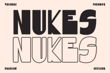 TF Nukes - Bold Display Font :: Behance TF Nukes - Bold Display Font