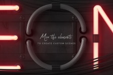 Neon alphabet kit on Behance Neon alphabet kit