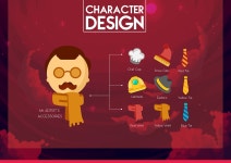 FLAT DESIGN PROJECT on Behance FLAT DESIGN PROJECT