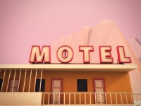 Death Valley Motel on Behance