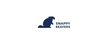 Snappy Beavers logo design on Behance