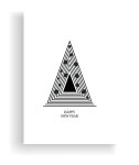 minimal B&W xmas cards on Behance minimal B&W xmas cards