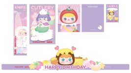 Behance에서의 HOLILAND X POP MART | CAKE PACKAGE蛋糕包装设计 HOLILAND X POP MART | CAKE PACKAGE蛋糕包装设计