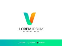 V modern logo :: Behance V modern logo - Shahadat Hossain Sojib