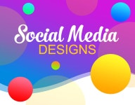 Behance에서의 Social Media Designs. Social Media Designs.