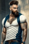 Behance의 Beard Muscle :: Behance Beard Muscle