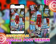 Behance의 Instagram puzzle feed :: Behance Instagram puzzle feed