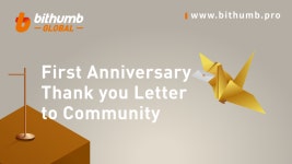 1st Anniversary Thank you Letter to Community | by Bithumb Global | Bithumb Global | Medium 1st Anniversary Thank you Letter to... 