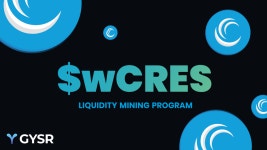 Liquidity Mining Program on GYSR. Up to 25,000 wCRES for grabs if you’re… | by CrescoFin | CrescoFin | Medium Liquidity... 