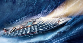 Poseidon (2006) • Limited Edition 4K Ultra HD [Arrow Video]... Medium Poseidon — soulless remake drowns in shallow waters