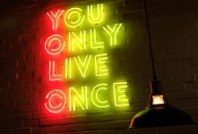 Yolo. Go ahead… take that risk! You only live… | by Avi Kotzer | Menagerie of Made-up Morphemes | Medium Yolo