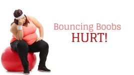 At one point my life I was over 250… | by Melanie Rockett | Sugar-Free-Zone | Medium Bouncing Boobs — HURT!