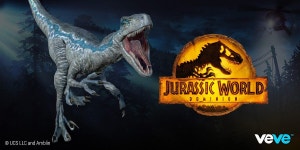 Jurassic World Dominion — Blue. Blue springs into action with four… | by VeVe Digital Collectibles | VeVe | Medium Jurassic... 