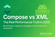 Why Jetpack Compose, Not XML, is the Future of Android UI — With Real-World Benchmarks | by Naimish Trivedi | Medium Why... 