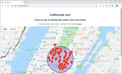 Caffeinate me! Build a serverless app to find the nearest Starbucks. | by James Beswick | The Startup | Medium Caffeinate me!... 