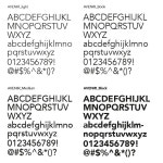Avenir — Typeface study. 아브니르(1988) | by Sieun Baek | Medium Avenir — Typeface study